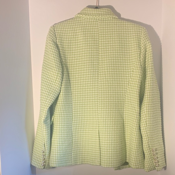 House of Harlow 1960 Mint Houndstooth Jacket - Picture 8 of 9